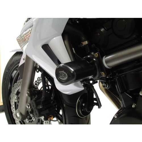 (image for) Crash Protectors Aero, Black - Kawasaki ER-6n 2009-2011 naked