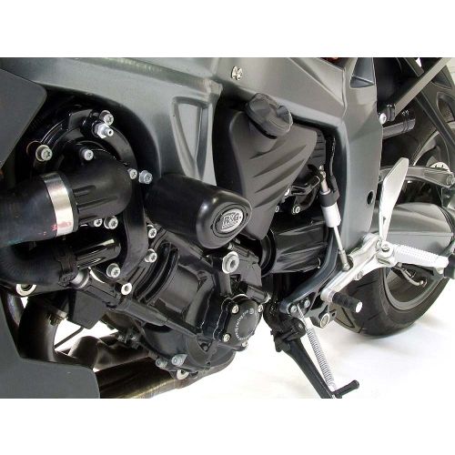 (image for) Crash Protectors Aero, Black - BMW K1200R / K1300R