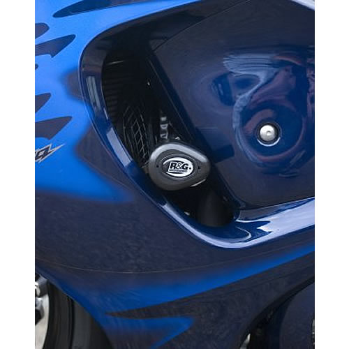 (image for) Crash Protectors Aero, no-cut, Black - Suzuki Hayabusa 2008-2020