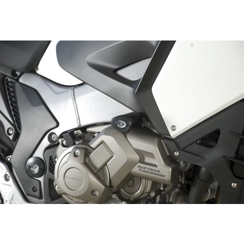 (image for) Crash Protectors Aero, Black - Honda Crosstourer 1200
