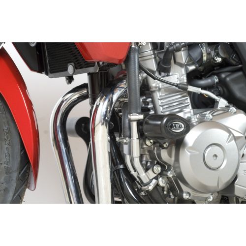 (imagen para) Topes Anticaídas Aero, negro - Suzuki Inazuma 250