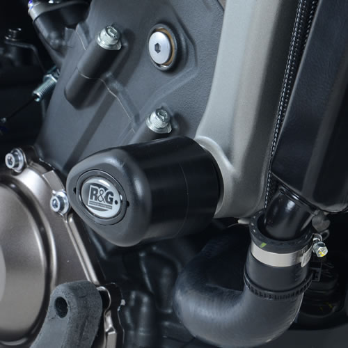 (image for) Front Crash Protectors Aero (black) - Yamaha MT-09/Tracer 2013-2017