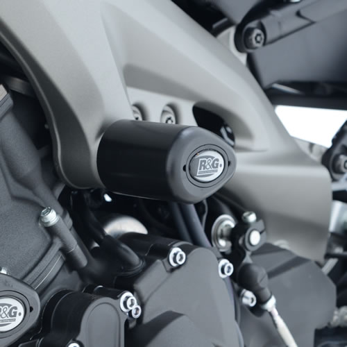 (image for) Centre Crash Protectors Aero (black) - Yamaha MT-09/Tracer/SP 2018 onwards