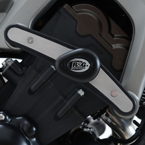 (imagen para) Topes Anticaídas Puente (negro) - Yamaha MT-09/Tracer/SP