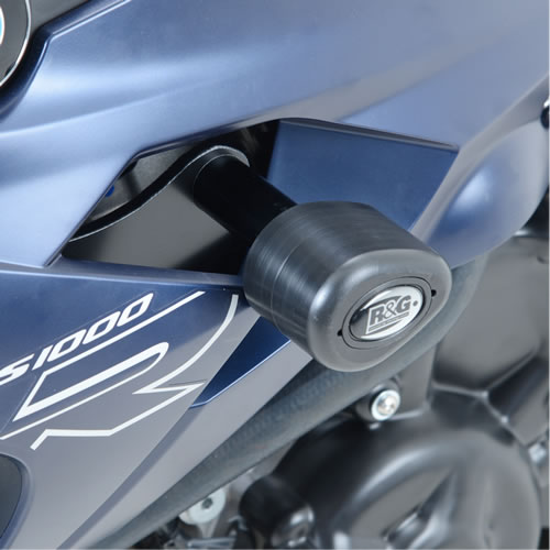 (imagen para) Topes Anticaídas Aero (negro) - BMW S1000R 2014-2016