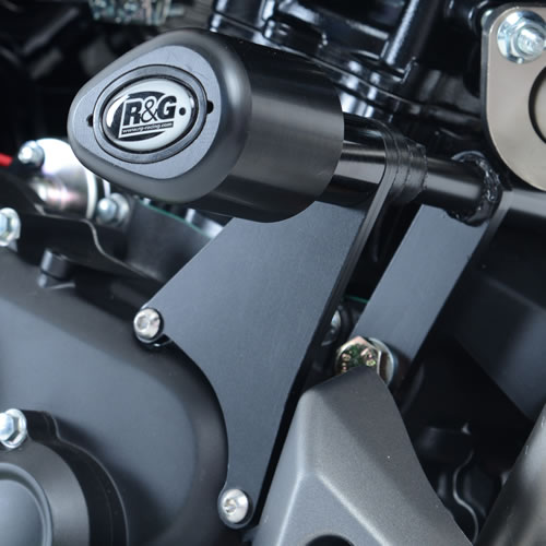 (image for) Crash Protectors Aero (black) - Yamaha MT-125 2014 onwards