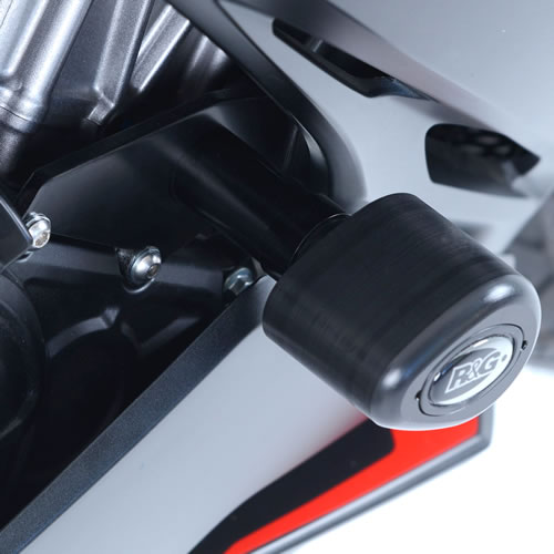 (image for) Crash Protectors Aero, Black - Honda CBR250RR 2017 onwards