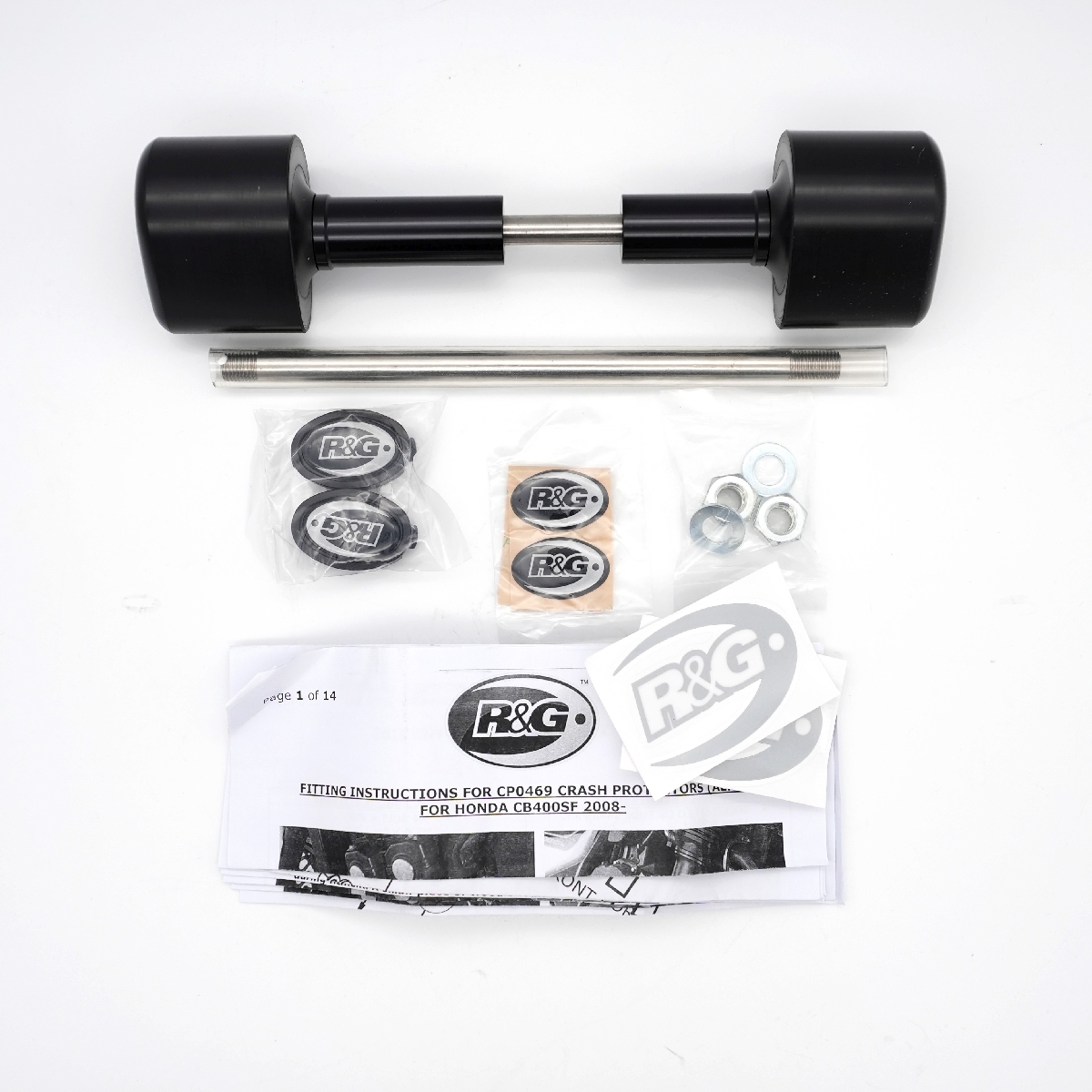 (image for) Crash Protectors Aero - Honda CB400SF 2008 onwards