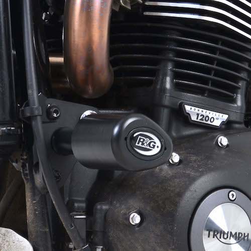 (image for) Aero Crash Protectors, Black - Triumph Scrambler 1200 XC / XE 2019-2020