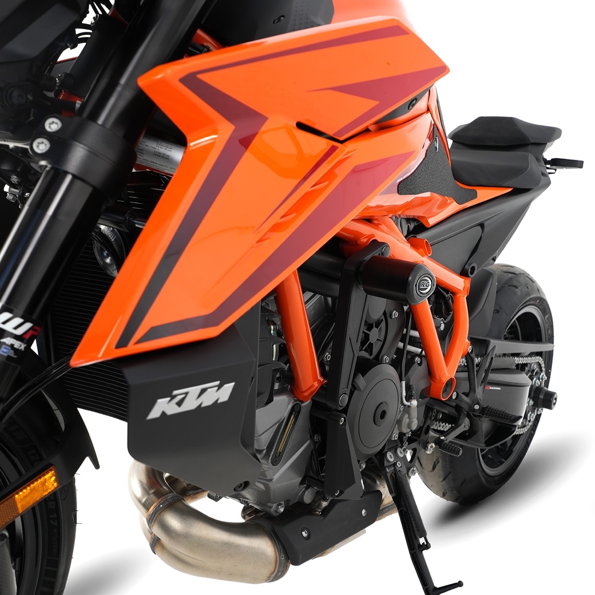 (imagen para) Topes Anticaídas Aero, Negro - KTM 1390 Super Duke R (Evo) 2024 en adelante