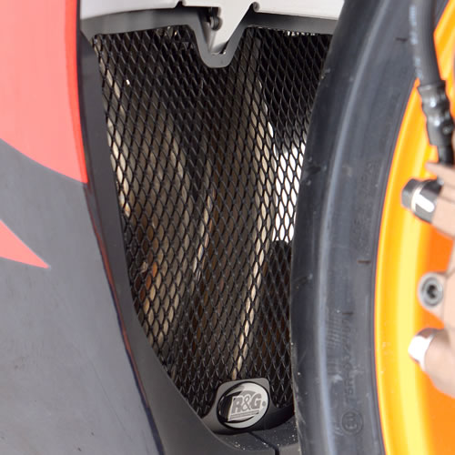 (image for) Exhaust Downpipe Grille (black) - Honda CBR600RR 2013 onwards