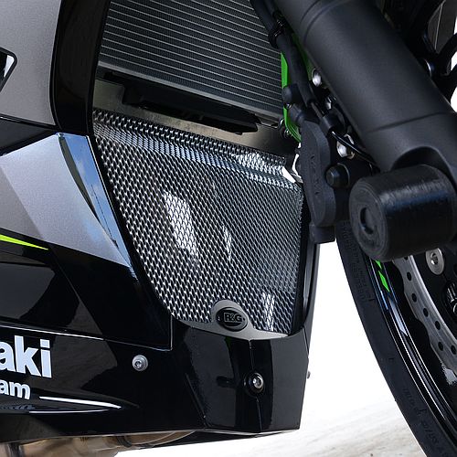 (image for) Exhaust Downpipe Grille - Kawasaki Ninja 250/400 2018 onwards
