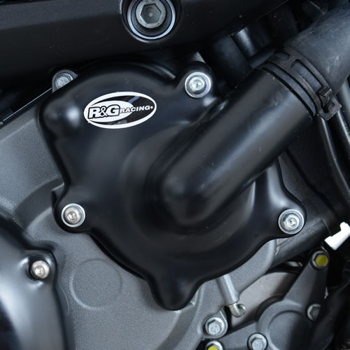 (imagen para) Tapa Protectora de la Bomba de Agua (IZQ) - Aprilia Caponord 1200 2013-2018 / Dorsoduro 1200 2011-2013 / Shiver 900 2017