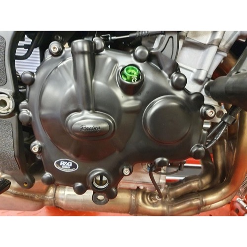 (imagen para) Tapa Protectora del Embrague "Race" (IZQ) - Kawasaki Ninja ZX-25R 2020 en adelante, ZX-4RR 2023 en adelante