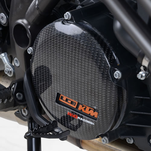 (imagen para) Protector del motor DCH, Fibra de Carbono - KTM 1050 Adventure, 1290 Super Adventure R/GT