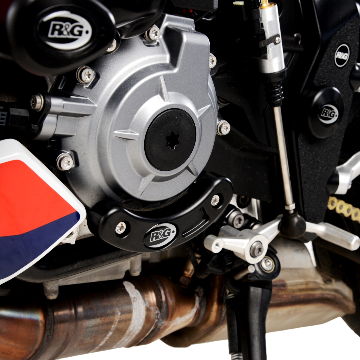 (imagen para) Protector del motor IZQ - BMW S1000RR 2019 en adelante, S1000R / M1000RR 2021 en adelante, M1000R 2023 en adelante