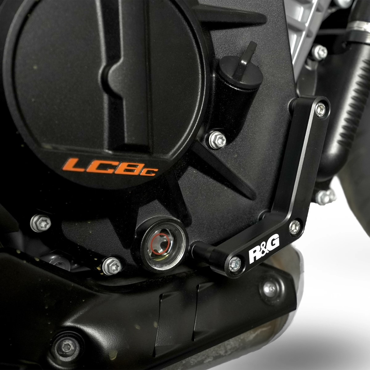 (image for) Engine Case Slider RHS - KTM 990 Duke 2024 onwards