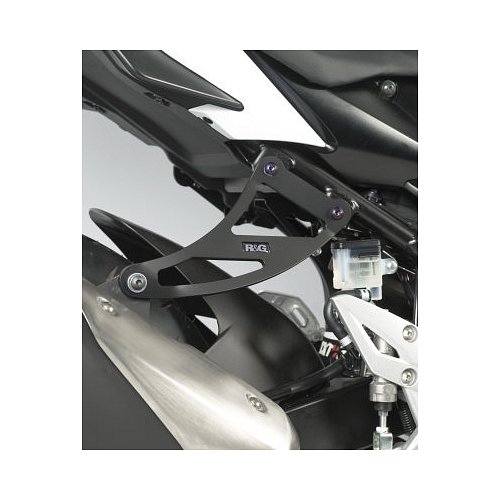 (image for) Exhaust Hanger (1) & blanking plate - Suzuki GSR750 2011 onwards