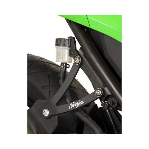 (imagen para) Tirante de Escape (1) & tapa ciega - Kawasaki Ninja 250/300, Z250/300