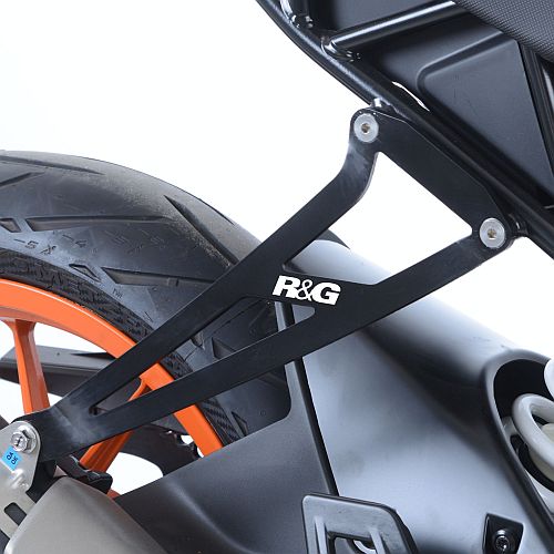 (image for) Exhaust Hanger (1) & blanking plate - KTM RC125/390 2017 onwards