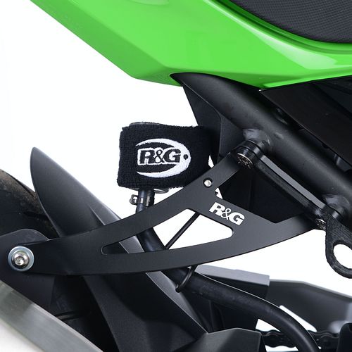 (imagen para) Tirante de Escape (1) & Tapa Ciega - Kawasaki Ninja 500 / Z500 2024 en adelante, Ninja 400 / Ninja 250 2018 en adelante, Z400 / Z250 2019 en adelante