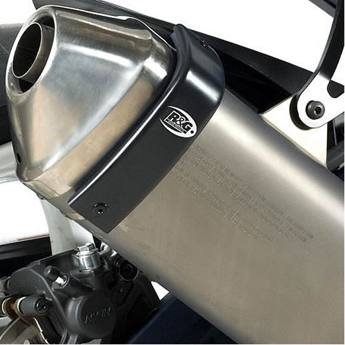 (image for) Exhaust Protector - Ugly Can Angled elbow, LHS/RHS (Black)
