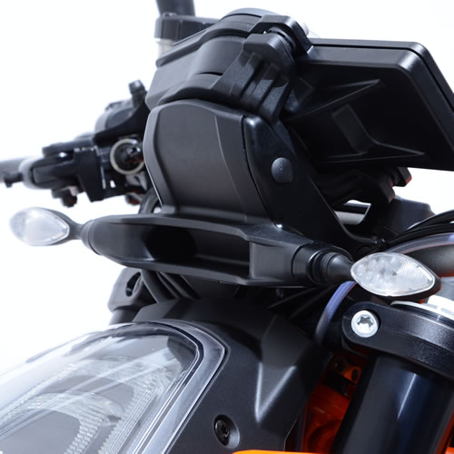 (imagen para) Adaptadores para Intermitentes Delanteros - KTM 1290 Super Duke R 2014 en adelante, 790 Duke 2018 en adelante, 790 Adventure 2019-2022, 890 Adventure 2021 en adelante