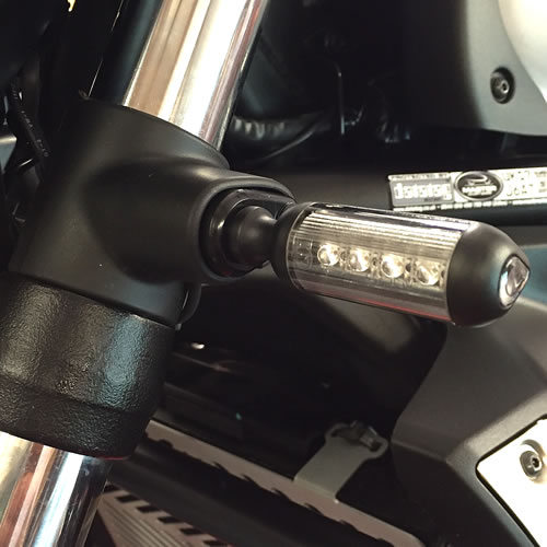 (imagen para) Adaptadores para Intermitentes delanteros - Kawasaki Vulcan 650 S