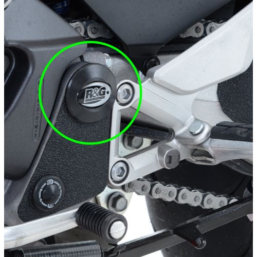 (image for) Frame Plug (1) upper LHS - Honda VFR800 2014 onwards, Crossrunner 2015 onwards