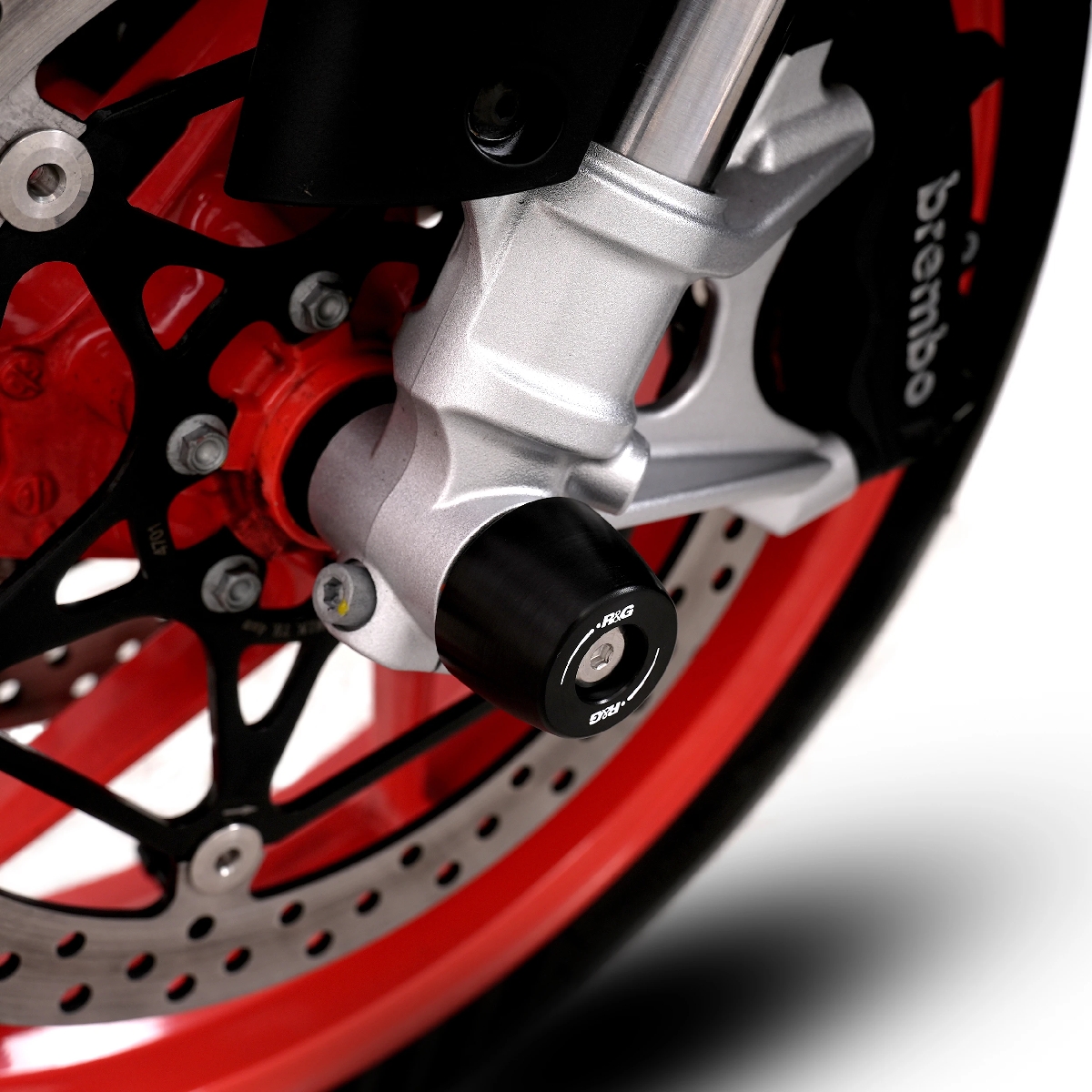 (imagen para) Topes Horquilla APEX - Aprilia RS 660 / Tuono 660 2021+, RS 660 Factory / Tuono 660 Factory 2022-2024