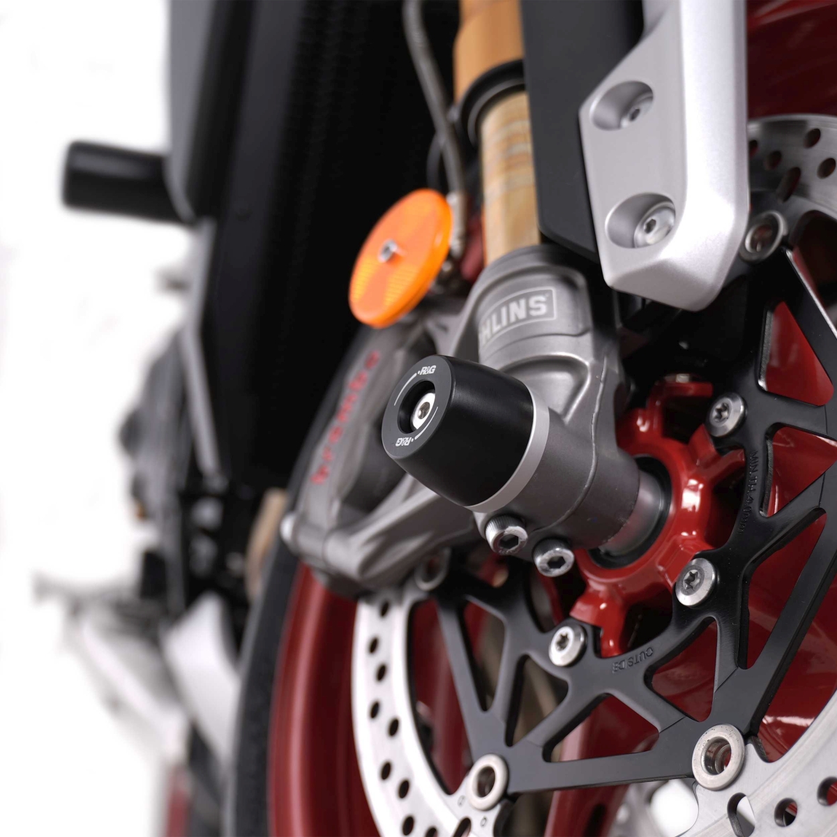 (imagen para) Topes Horquilla APEX - Triumph Street Triple 765 RX / Trident 800 2026+