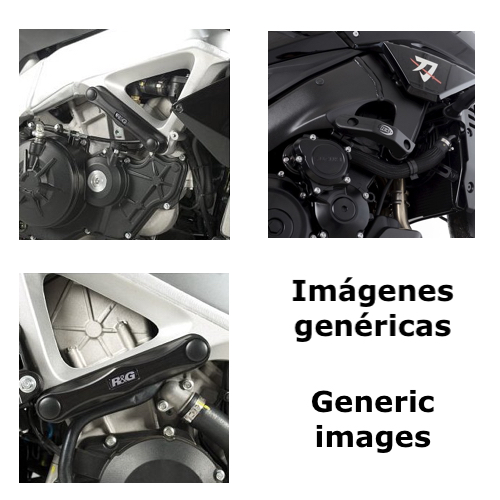 (imagen para) Protectores Chasis (2) - Suzuki GSX-S1000 GT 2022 en adelante