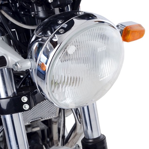 (imagen para) Protectores de Faro (2) - Ducati Scrambler 1100, Royal Enfield 650 Interceptor / Continental 650 GT