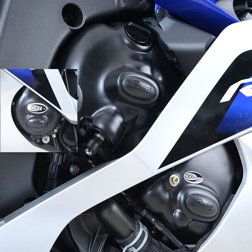 (imagen para) Tapas Protectores del Motor "Race" (3) Versión Estándar - Yamaha YZF-R6 2008 en adelante