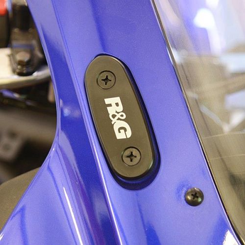(imagen para) Tapas ciegas (2) para espejos - Yamaha YZF-R125 / YZF-R25 / YZF-R3 2019 en adelante