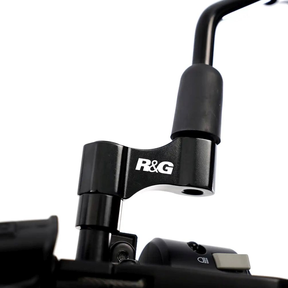 (image for) Mirror Extensions/Wideners (2) - M10x1.25 RH threads, +45mm width, +50mm height