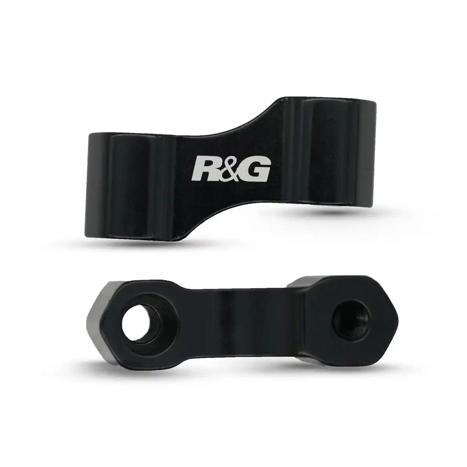 (image for) Mirror Extensions/Wideners (2) - M8x1.25 RH/LH threads, +45mm width, +35mm height