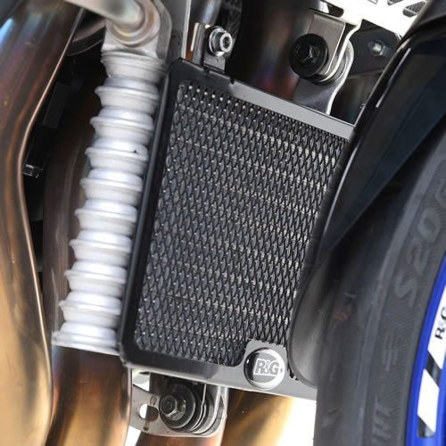 (imagen para) Protector del radiador de aceite (negro) - Yamaha MT-10 2016+ / MT-10 SP 2017-2021