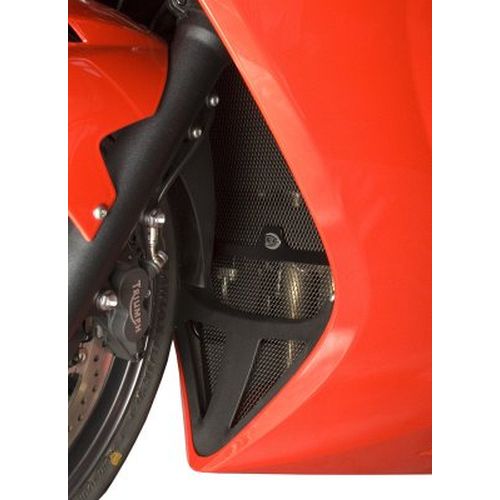 (image for) Radiator Guard (black) - Triumph 1050 Sprint GT/ST 2010 onwards