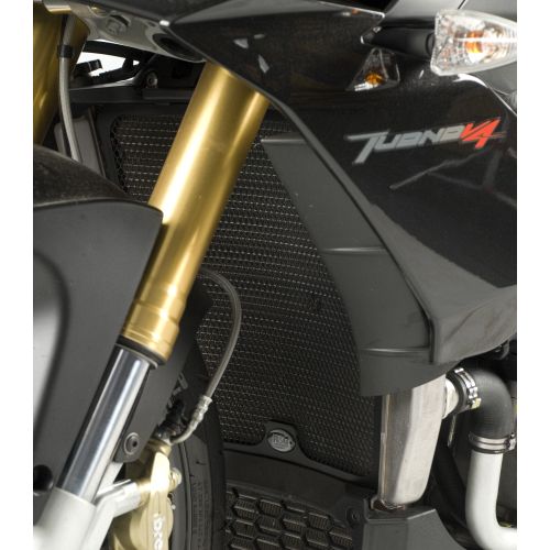 (image for) Radiator Guard (black) - Aprilia V4 Tuono 2011 onwards