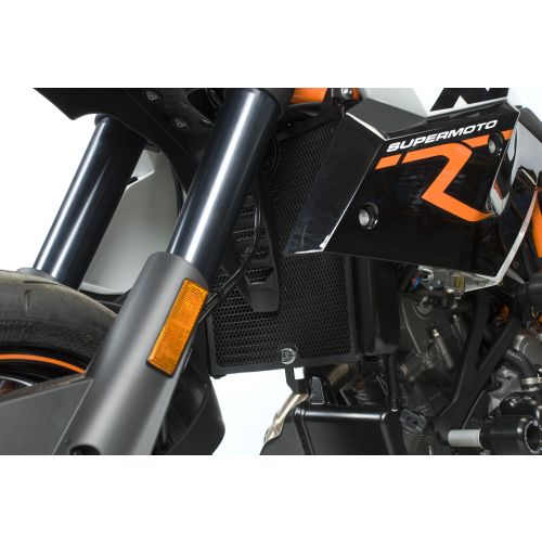(image for) Radiator Guard (black) - KTM 990SM/SMR, SMT 2008 onwards