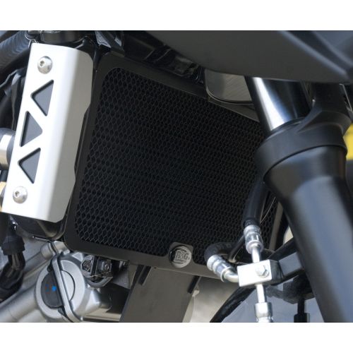 (imagen para) Protector de Radiador (negro) - Suzuki SV650 K5 en adelante