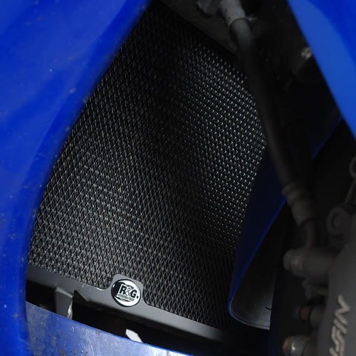 (image for) Radiator Guard (black) - Honda CBR1100XX Blackbird 2001-2007