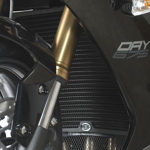 (image for) Radiator Guard (black) - Triumph 675 Daytona 2013 onwards