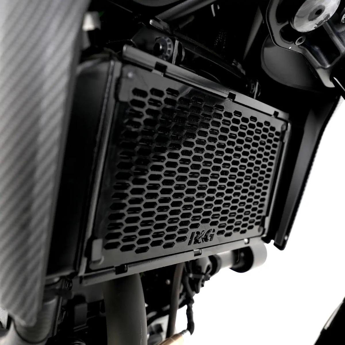(image for) Pro Radiator Guard Black - CFMoto 300 NK 2021 onwards