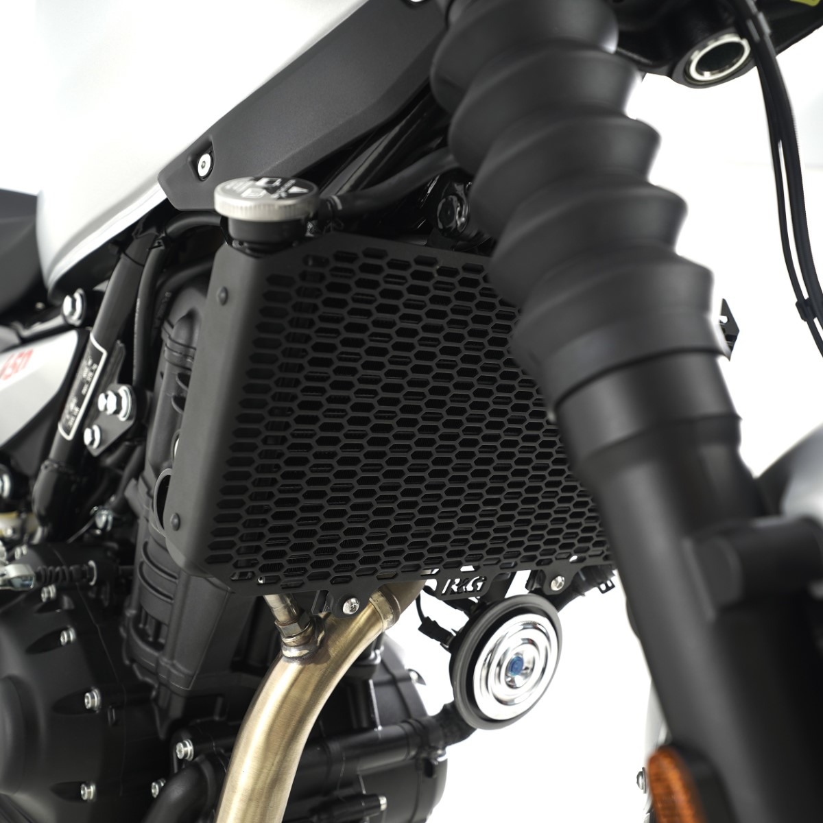(image for) Pro Radiator Guard Black - Royal Enfield Himalayan 450 / Guerrilla 450 2024 onwards