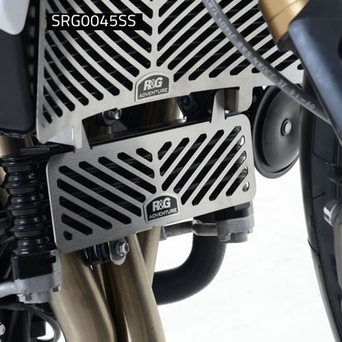 (image for) Oil Cooler Guard Stainless Steel - Triumph Speed Triple (S/R 2016 onwards / RS 2018-2020) 2011-2015 - Click Image to Close