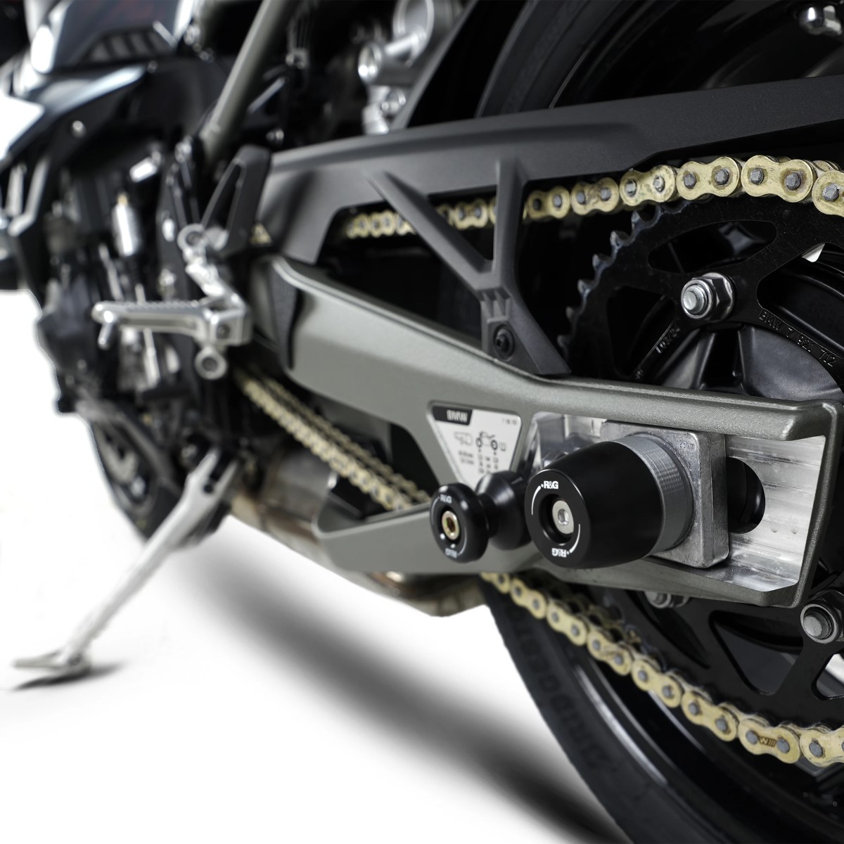 (image for) Swingarm Protectors APEX - BMW S1000R/RR/XR, M1000R/RR/XR, F900R/XR/GS(A), F750GS, F850GS