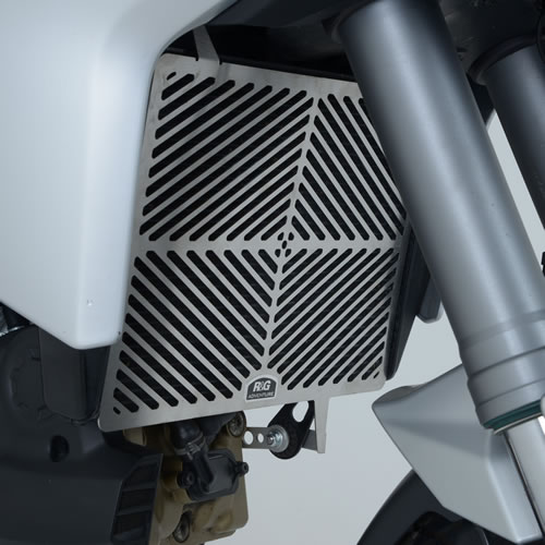 (imagen para) Protector de Radiador (inoxidable) - Ducati 1200 Multistrada (NO Gran Turismo) 2010 en adelante