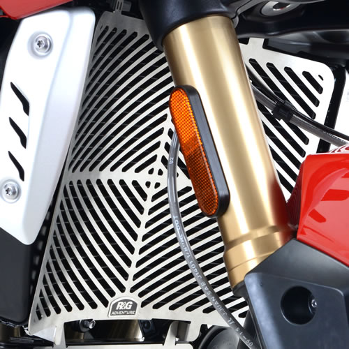 (image for) Radiator Guard (stainless) - Triumph Speed Triple R/S 2016 onwards, Speed Triple RS 2018-2020